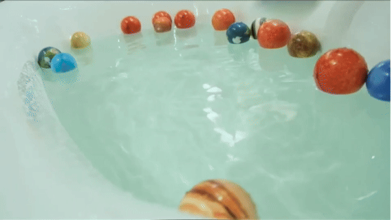 Oplaadbaar walvis-bad speeltje met verlichting