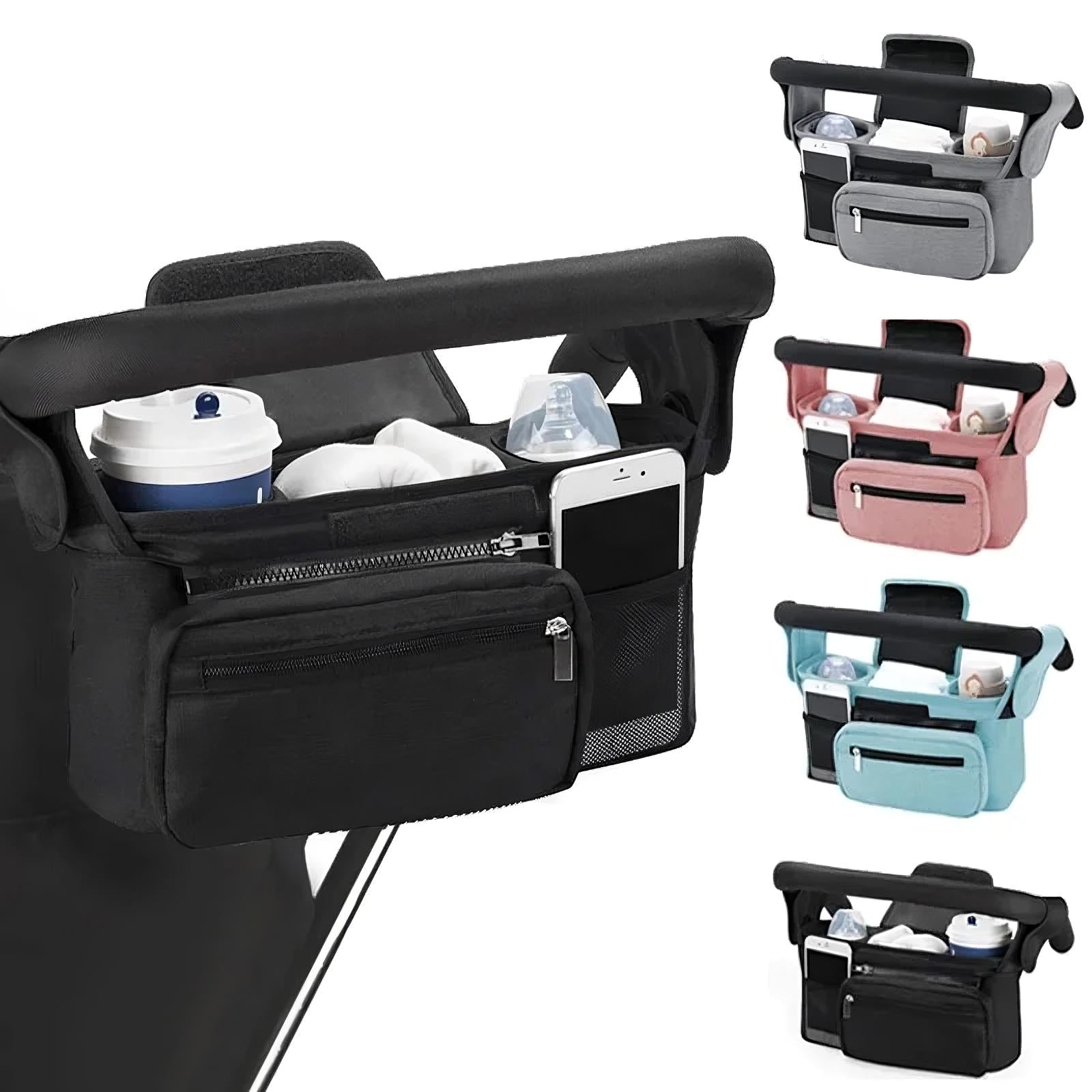 Kinderwagen Organizer met Antislip Band