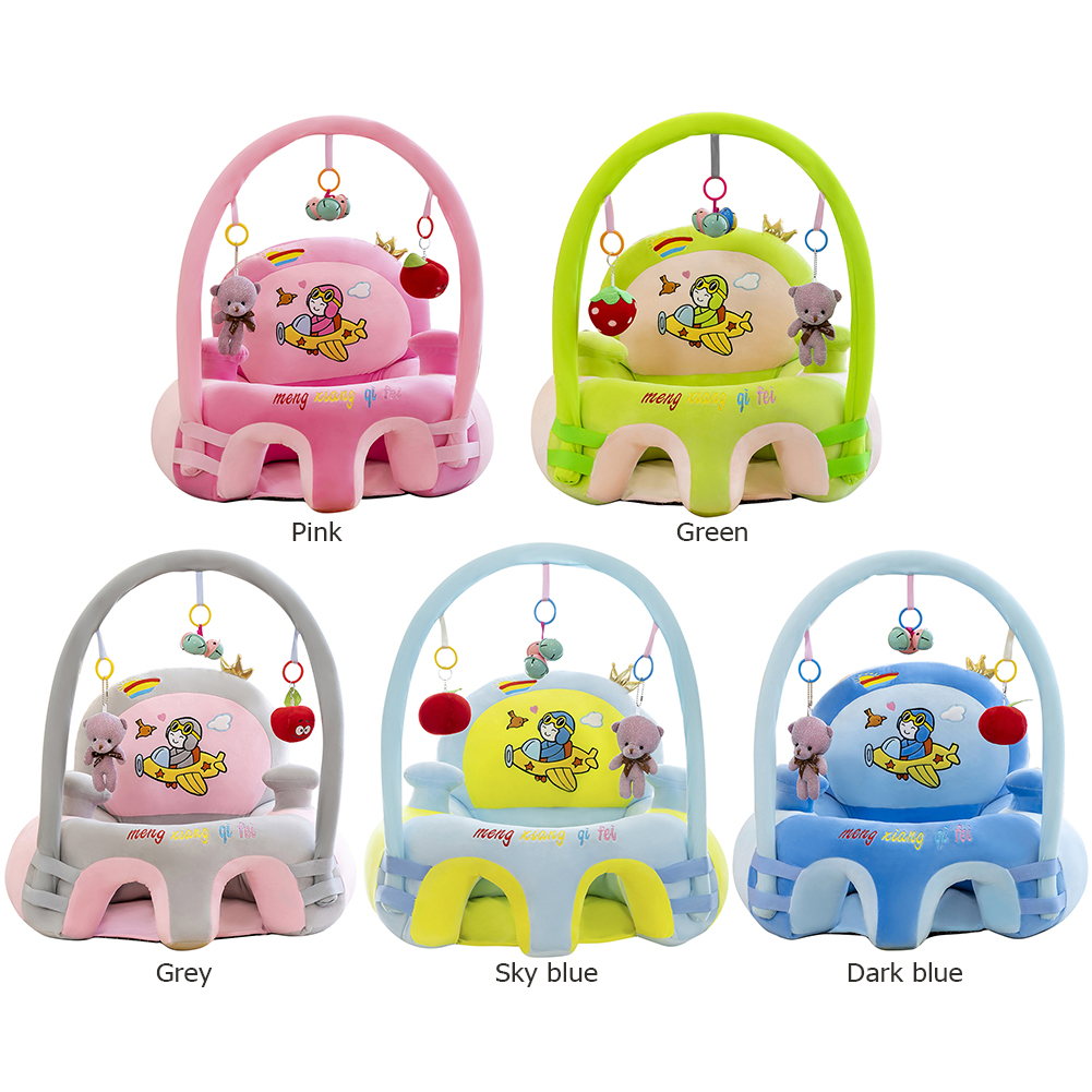 Pluche Baby Leerstoel – Een zacht plekje voor je kleintje 🧸💕