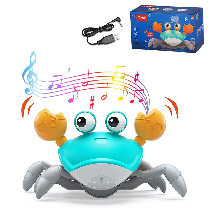 Kruipende  Baby Krab Speelgoed met Muziek