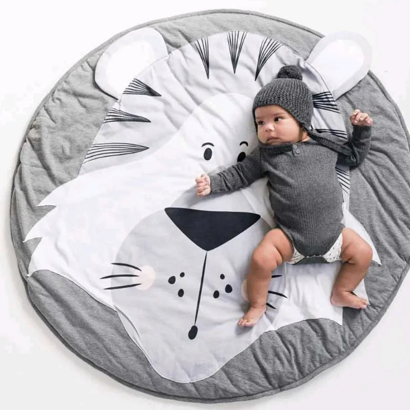 Zacht Baby Speelkleed met Dierenprints
