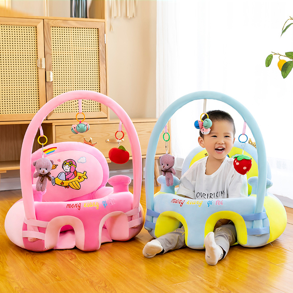 Pluche Baby Leerstoel – Een zacht plekje voor je kleintje 🧸💕