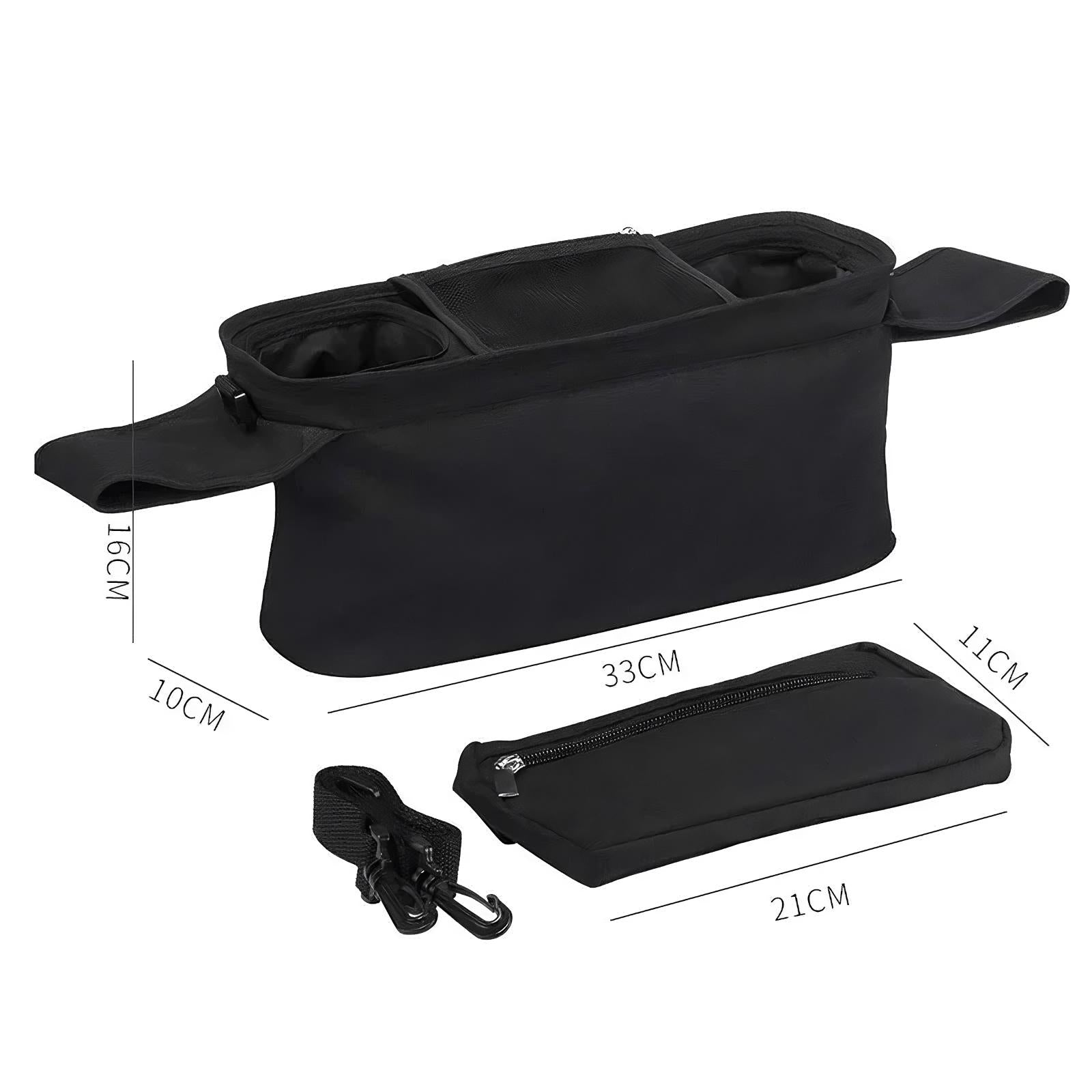 Kinderwagen Organizer met Antislip Band