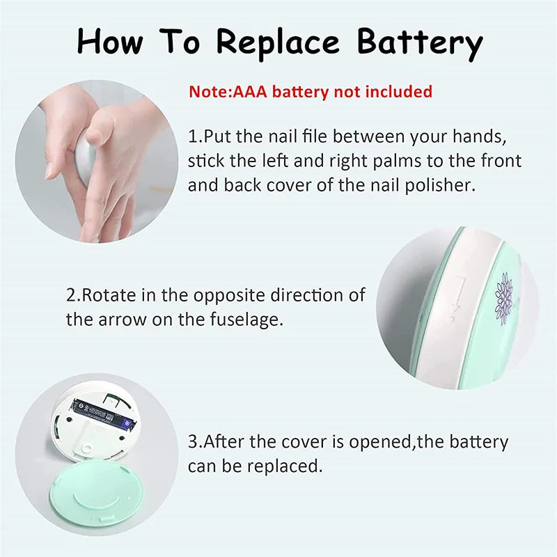 Elektrische Baby Nageltrimmer