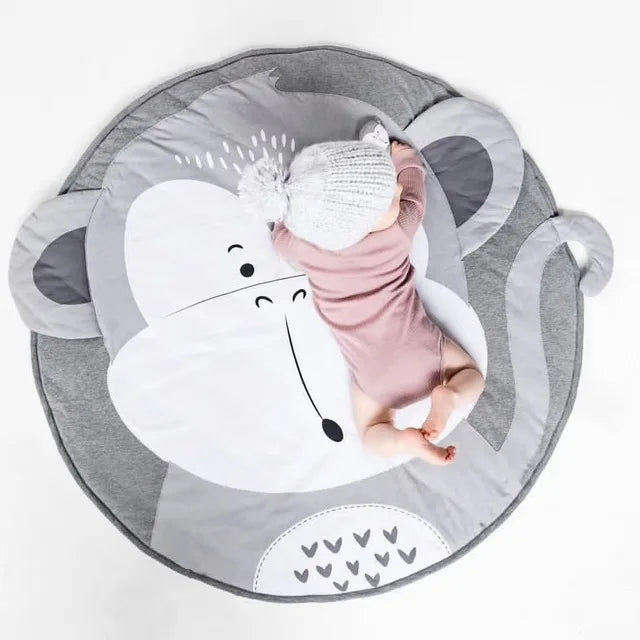 Zacht Baby Speelkleed met Dierenprints