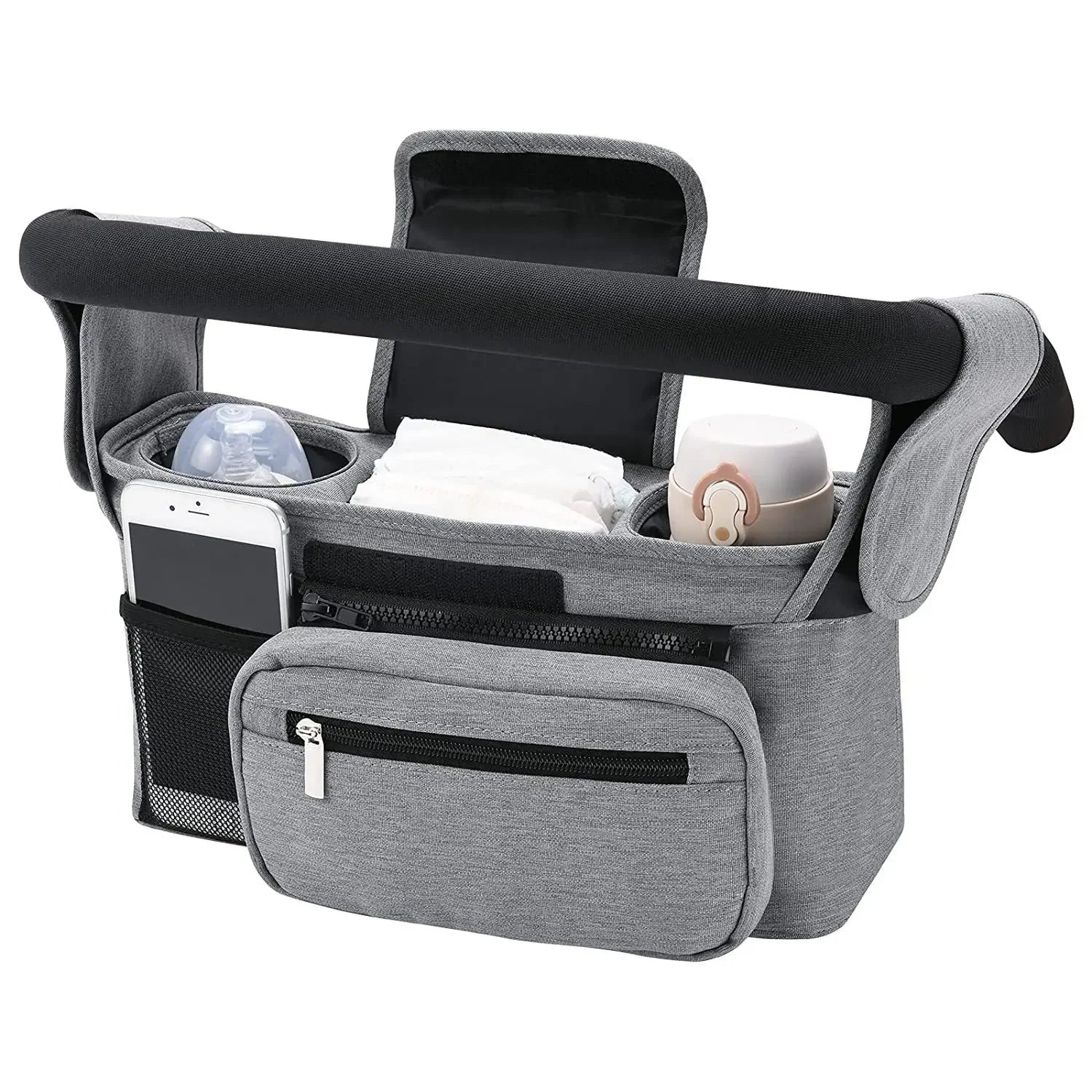 Kinderwagen Organizer met Antislip Band