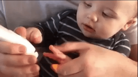 Elektrische  nageltrimmer voor baby’s