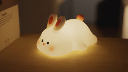 Magisch Konijnen Nachtlampje